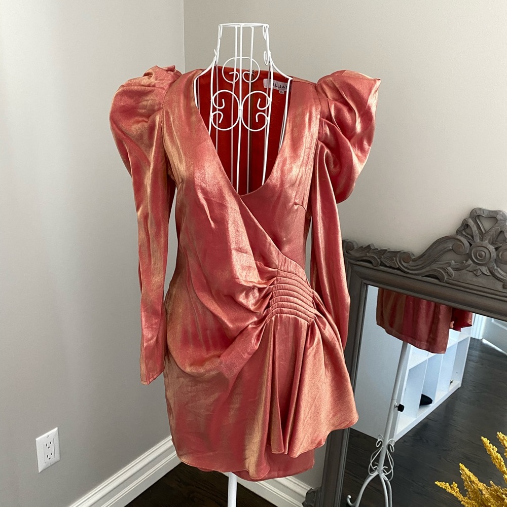 Shiny Pink dress